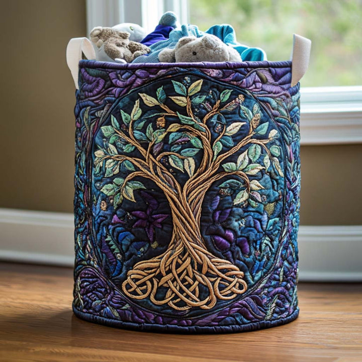 Forest Spirit / Quilted Basket