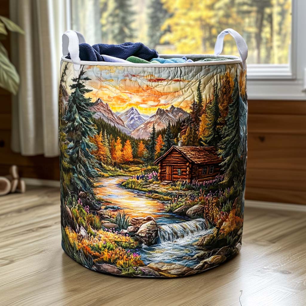 Forest Stroll / Quilted Basket