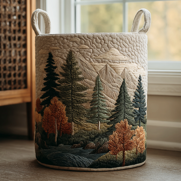 Forest // Quilted Basket