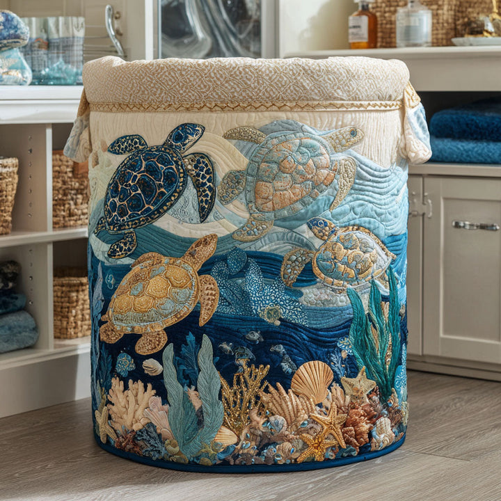 Glossy Shells // Quilted Basket