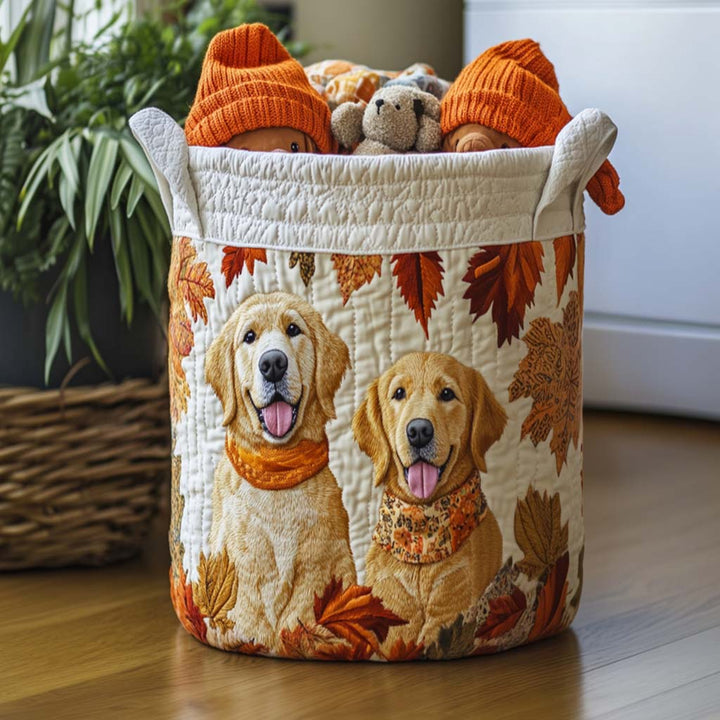 Golden Days // Quilted Basket