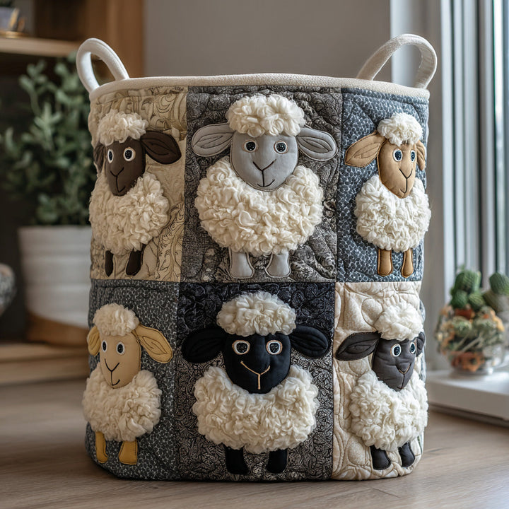 Joyful Peaks // Quilted Basket