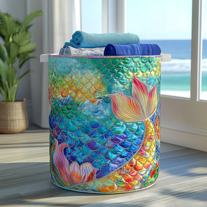 Marine Sparkle // Quilted Basket