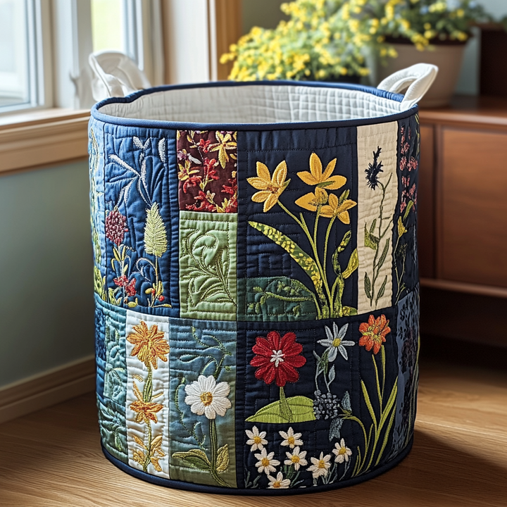 Natural Happiness / Quilted Basket