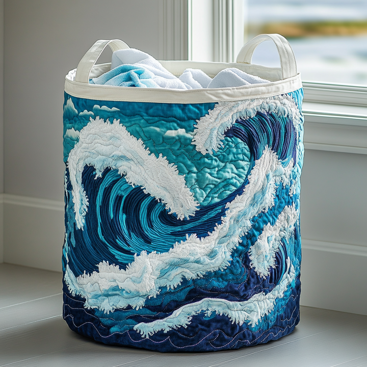Ocean Wave Quilted Basket │ B1G1