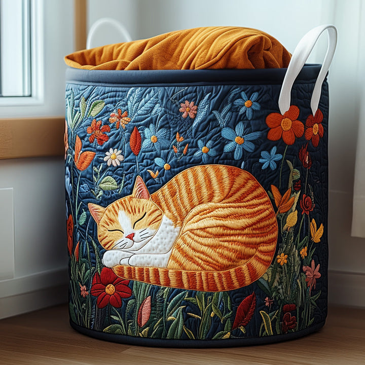 Siesta in the Sun // Quilted Basket