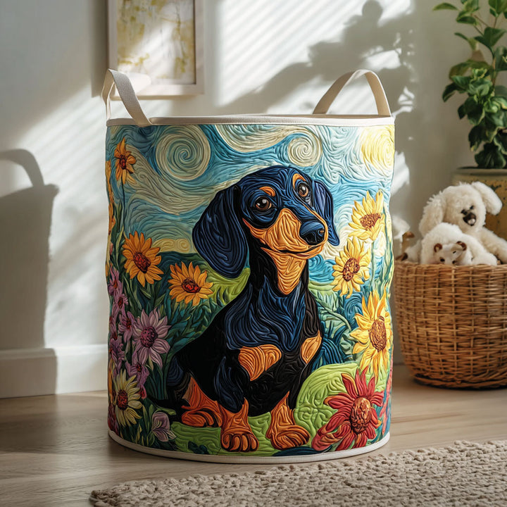 Small Paws, Big Heart / Quilted Basket