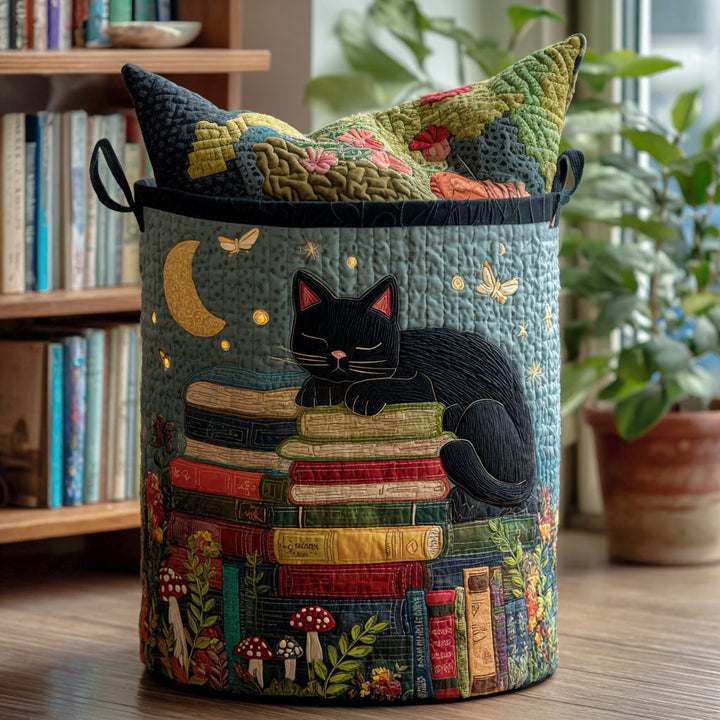 Starry Book Land / Quilted Basket