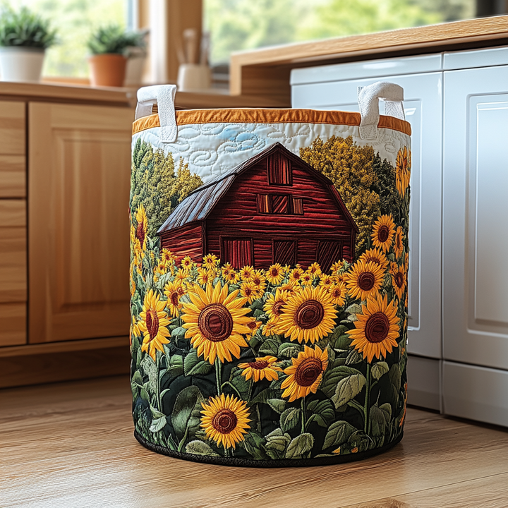 Sunflower Barn / Quilted Basket