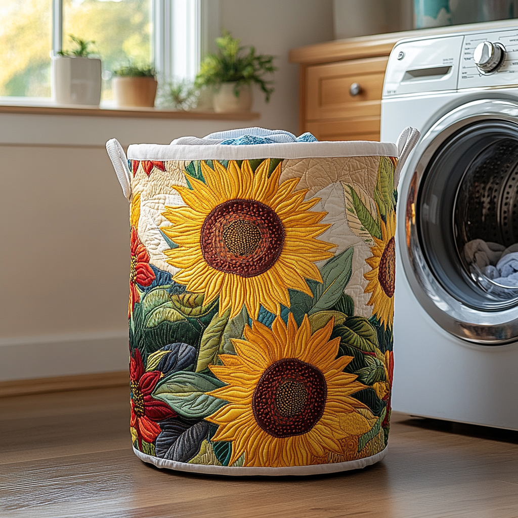 Sunflower Quilted Basket │ B1G1