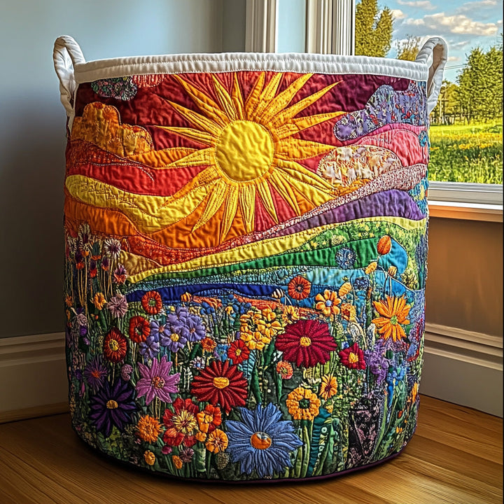 Sunny Indulgence // Quilted Basket