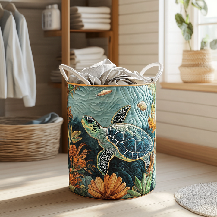 Turtle Bay // Quilted Basket
