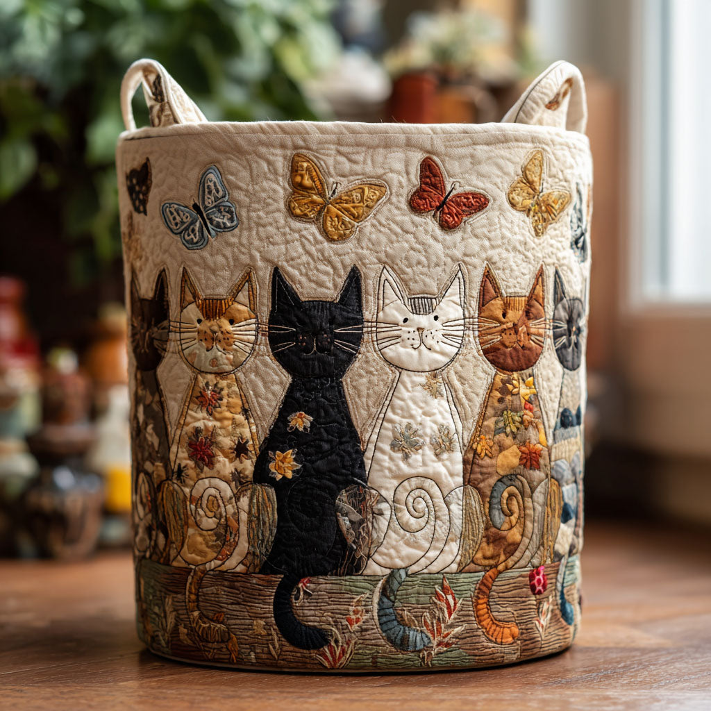 Whiskers // Quilted Basket