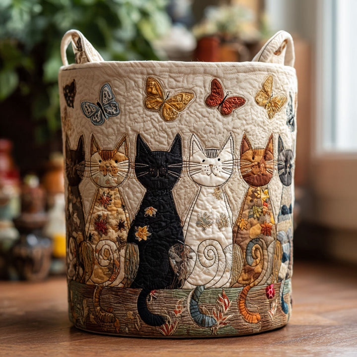 Whiskers // Quilted Basket