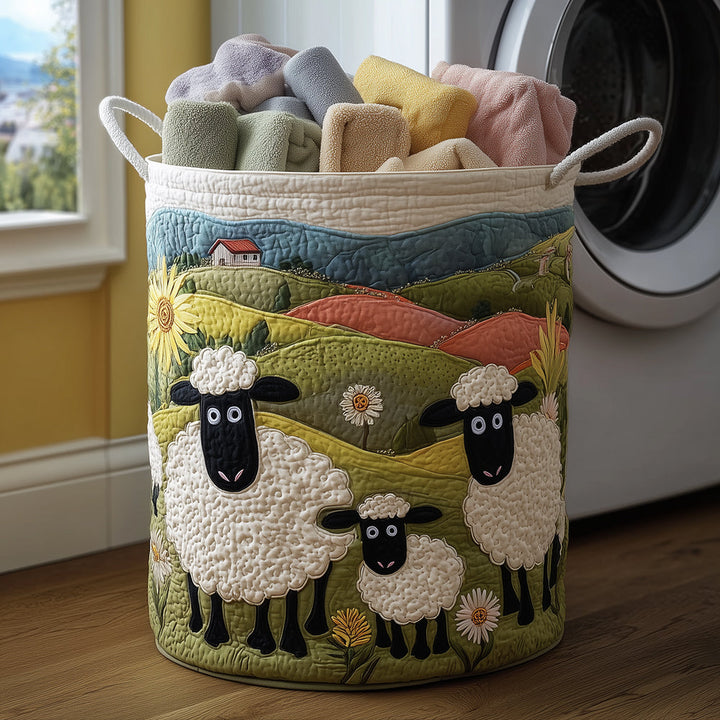 Wool Look / Quilted Basket