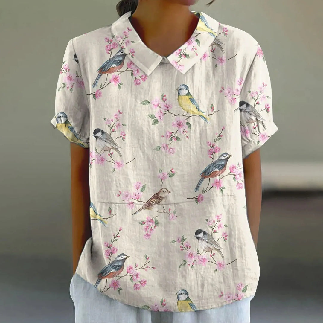 Celestine | Women's Casual Summer Button Blouse