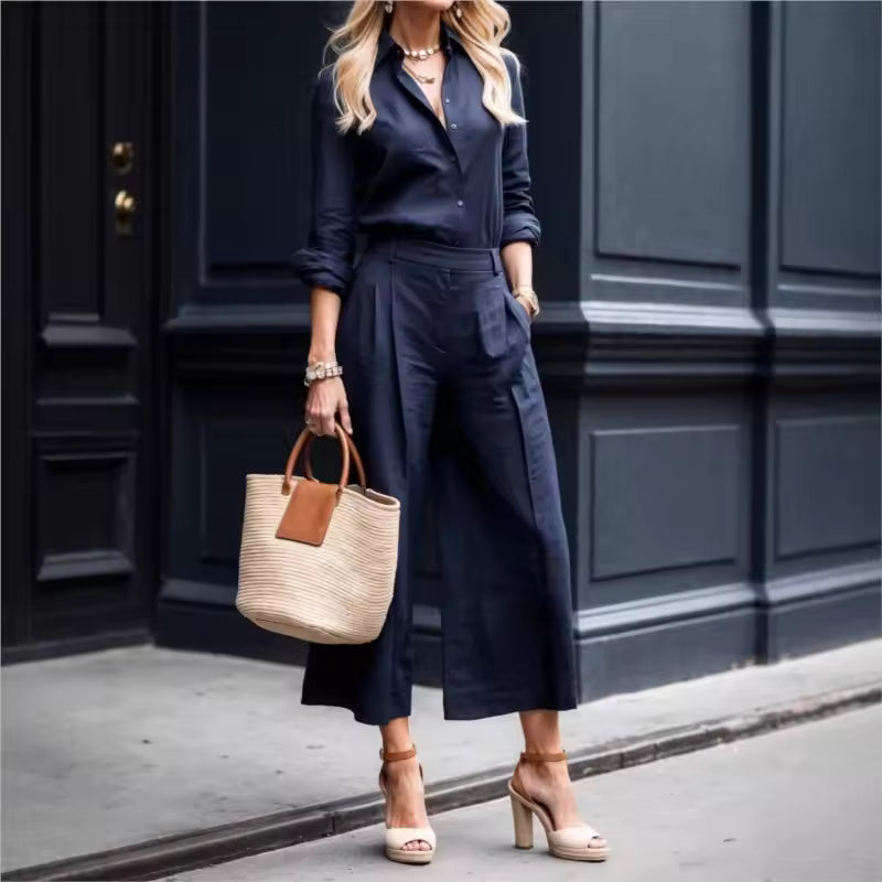 Noor™ || Loose-fitting set with pants