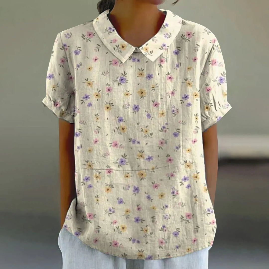 Valdine | Women's Casual Summer Button Blouse