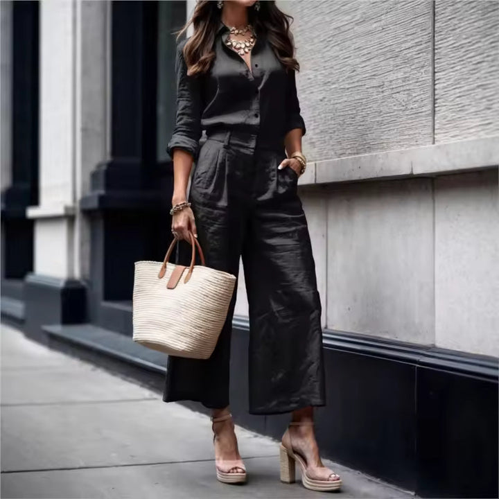 Noor™ || Loose-fitting set with pants