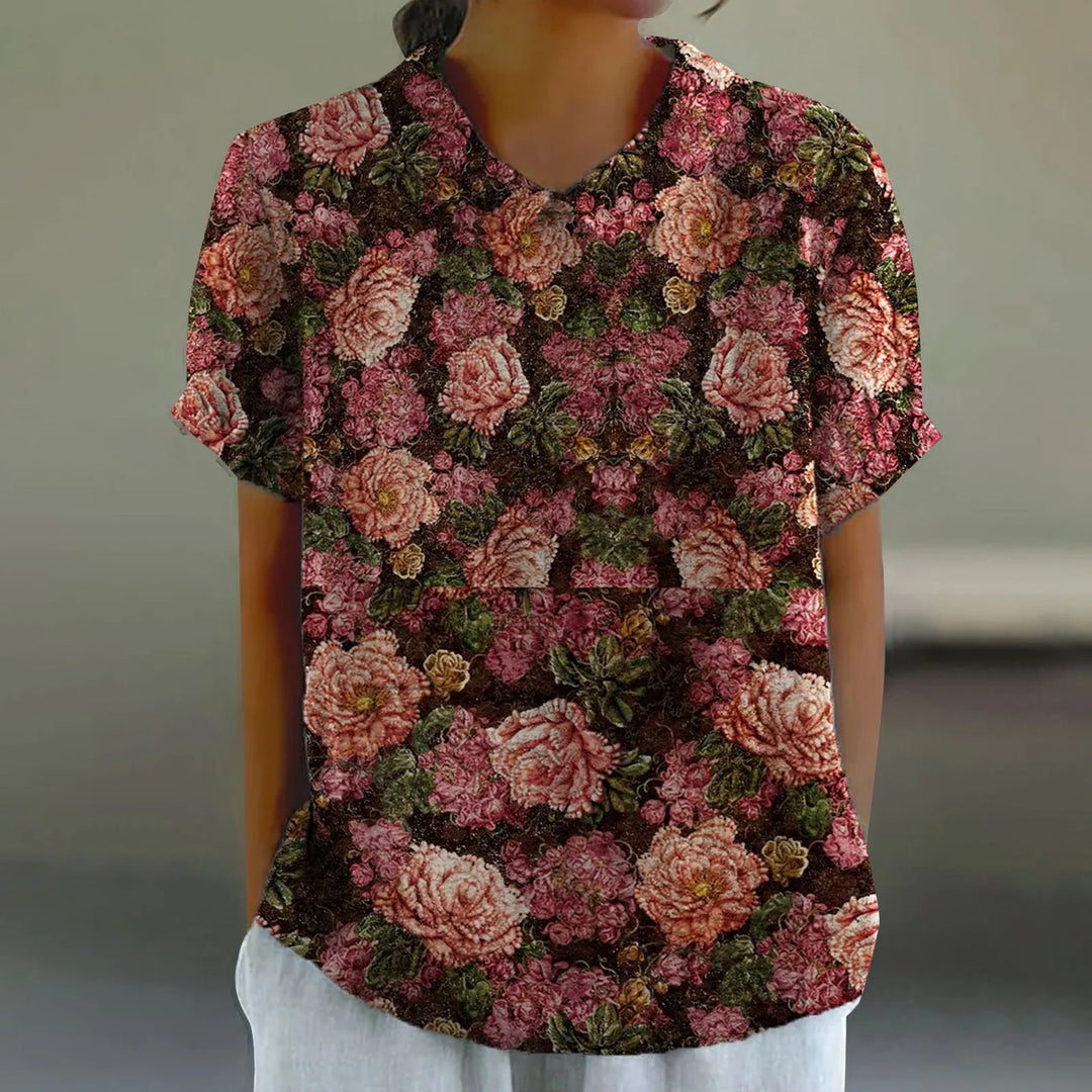 Seraphine | Women's Casual Summer Button Blouse