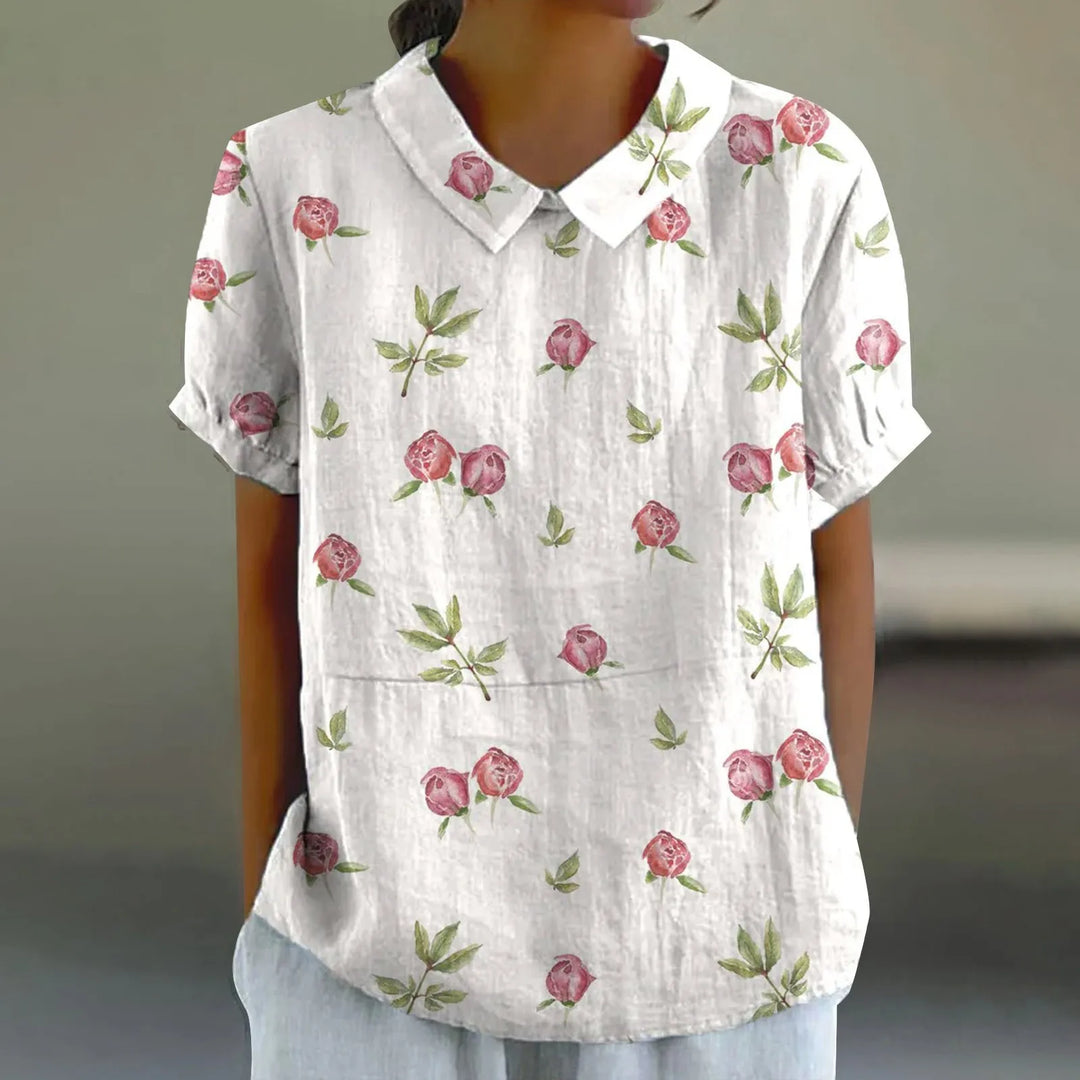 Rozalind | Women's Casual Summer Button Blouse