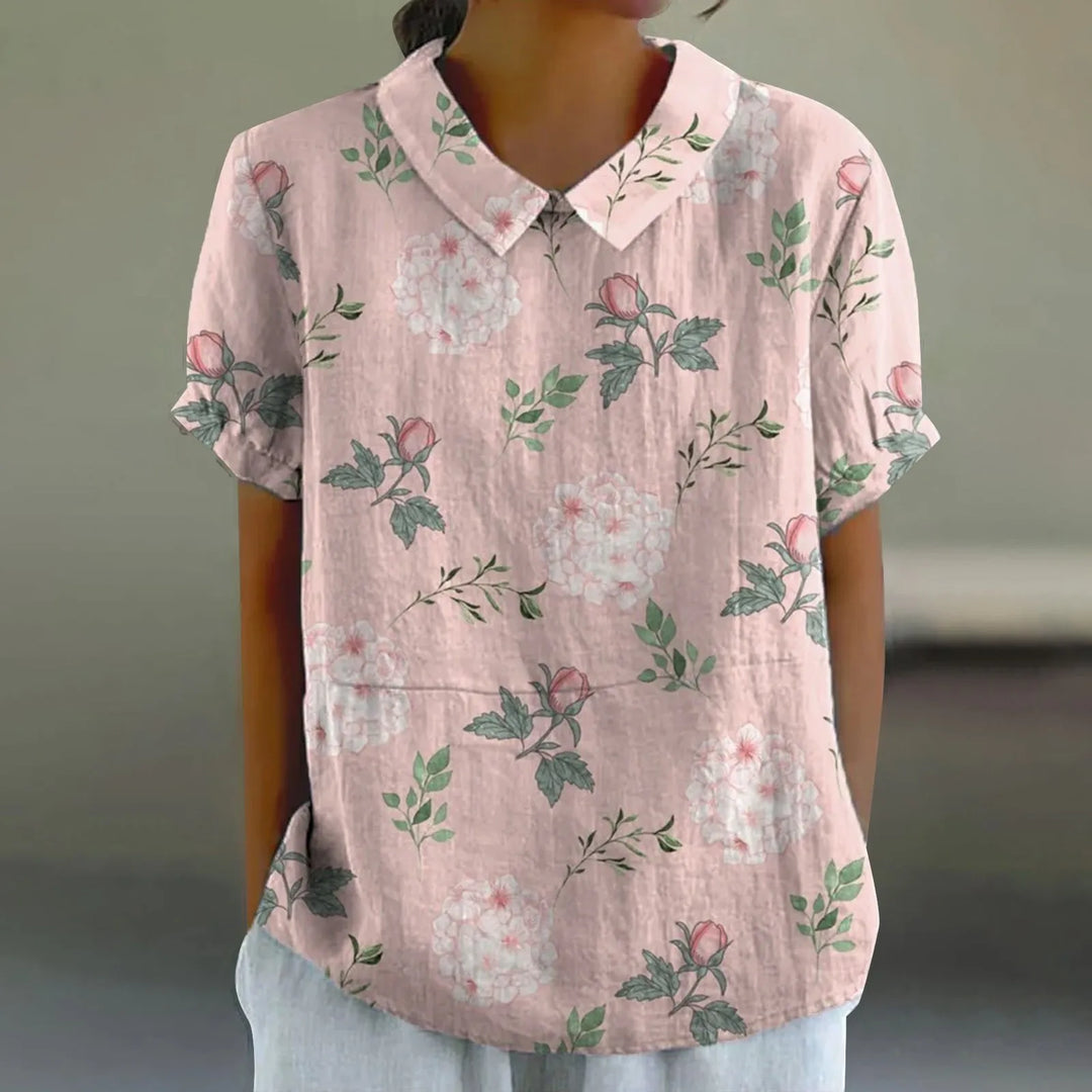 Quintessa | Women's Casual Summer Button Blouse