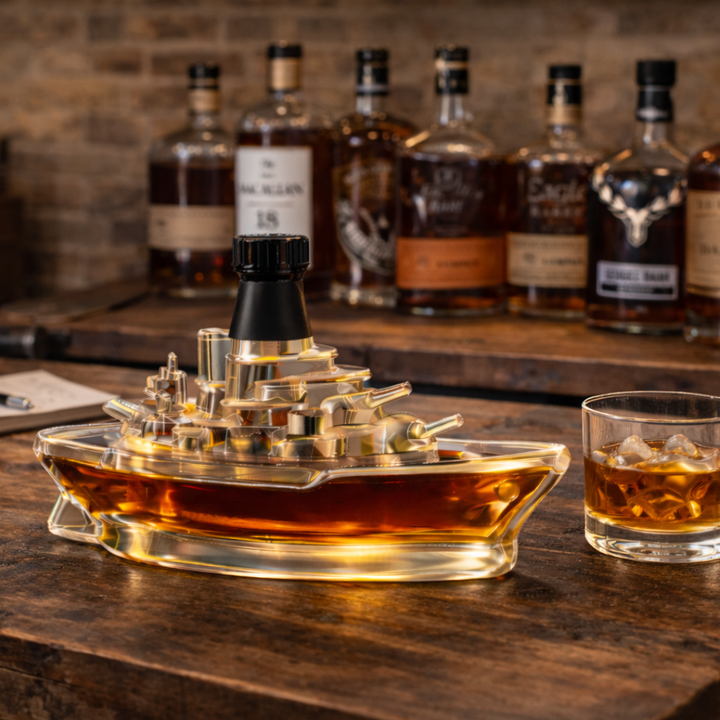 Whiskey Bottle - Marine Edition
