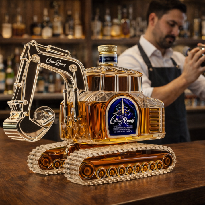 Whiskey Bottle - Excavator Edition