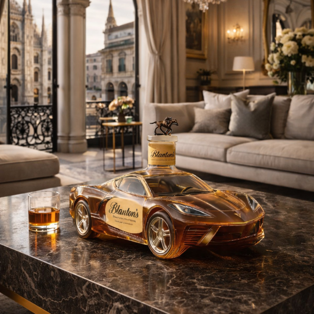 Whiskey Bottle - Corvette Edition