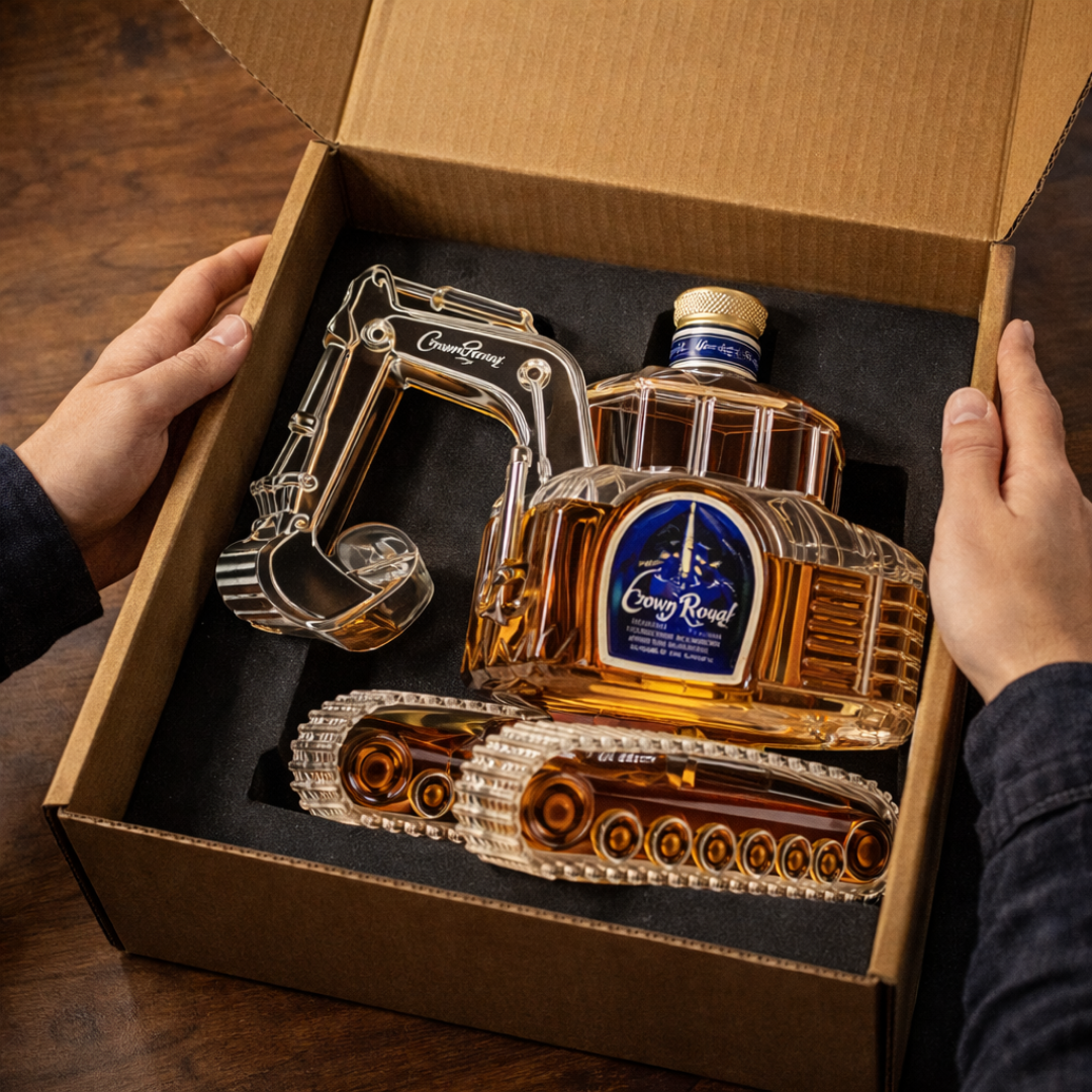 Whiskey Bottle - Excavator Edition