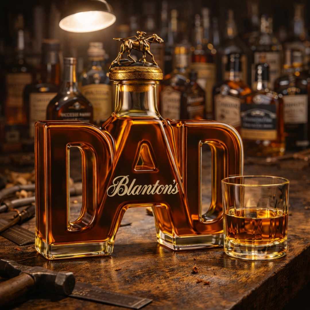 Jack Daniel's Whiskey Bottle - Dad Edition