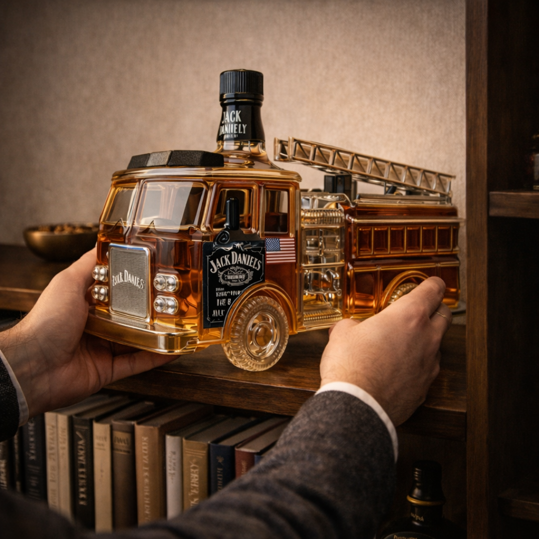 Jack Daniel's Whiskey Bottle  - Firefighters Edition