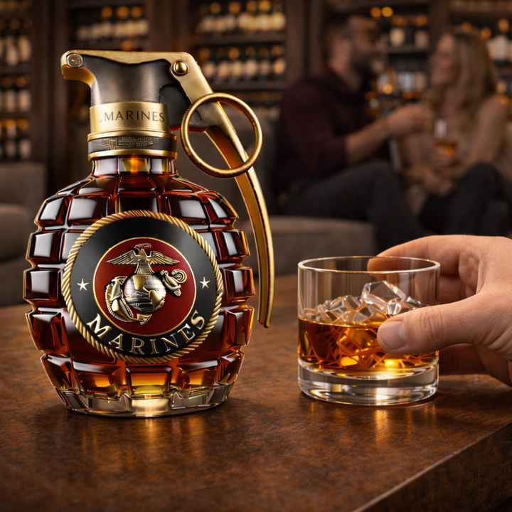 Whiskey Bottle - Grenade Edition Marines