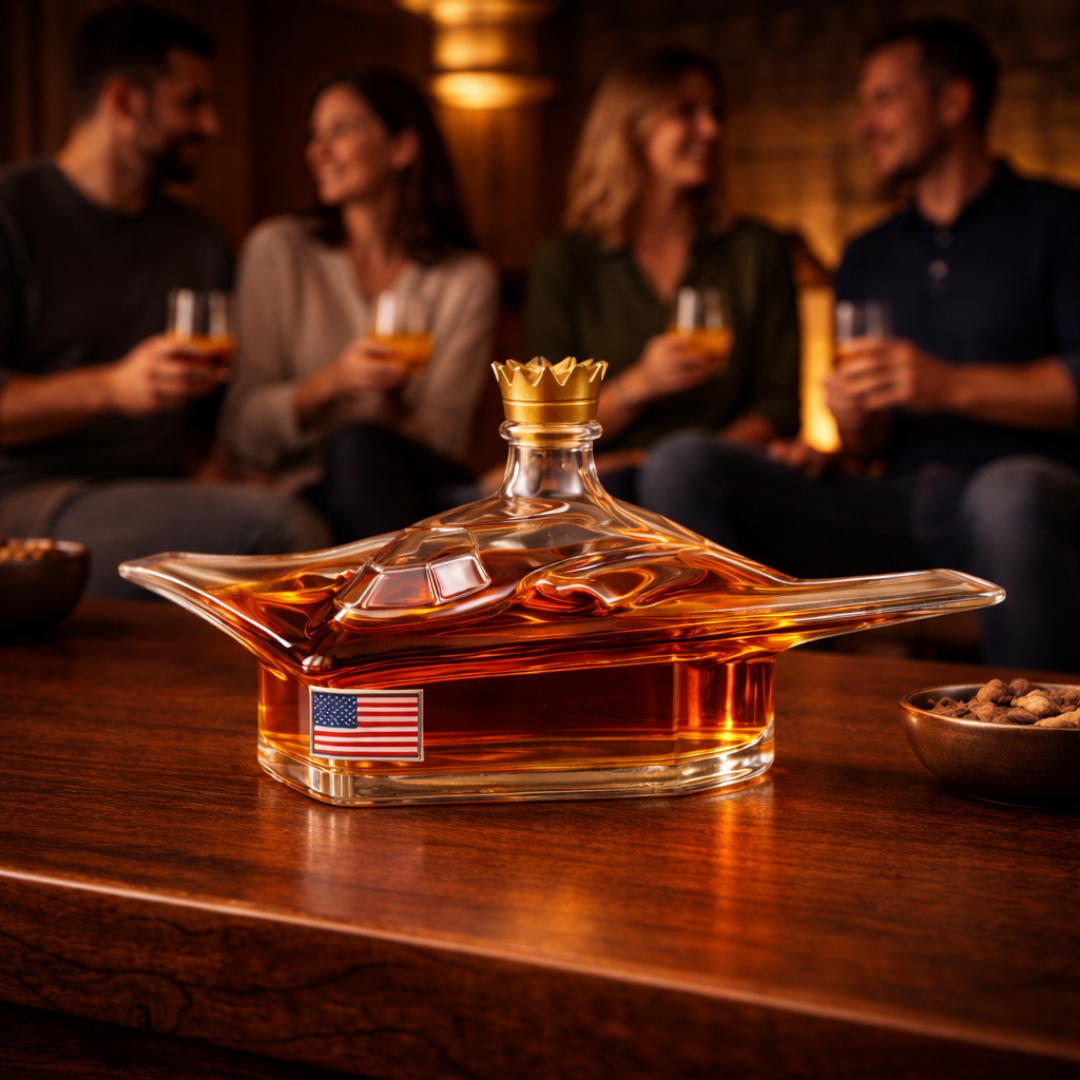 Whiskey Bottle – B-2 Bomber Edition