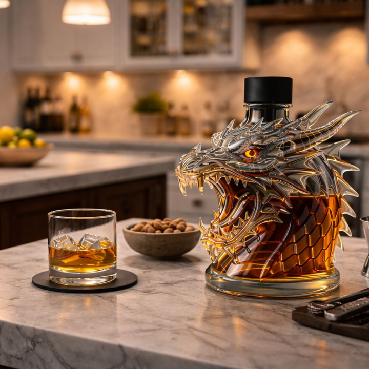 Whiskey Bottle - Dragon Edition