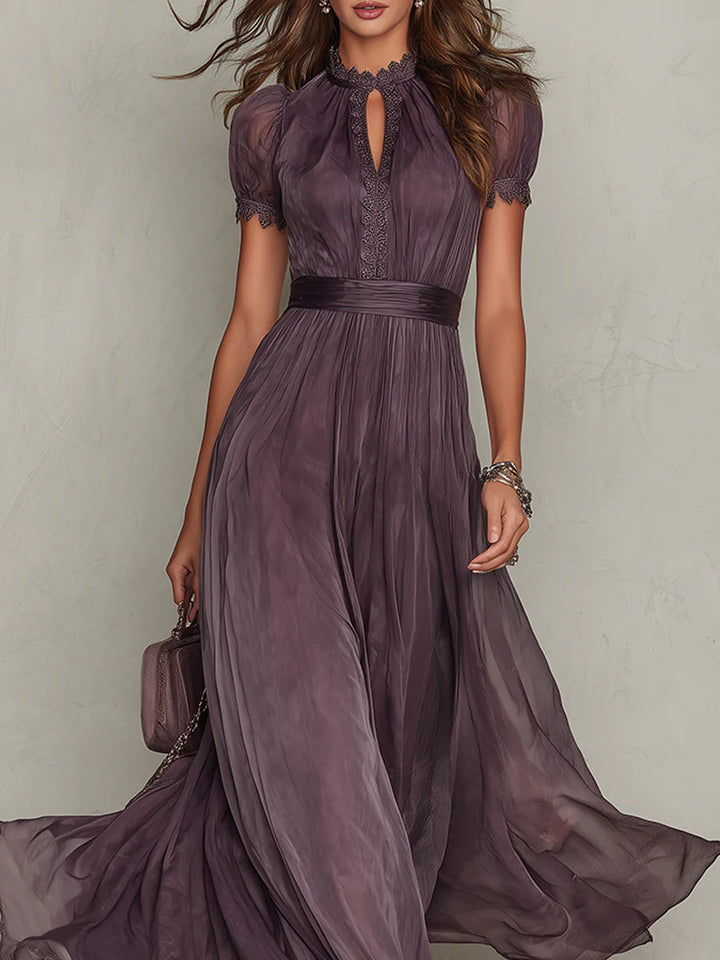 Julie | Long Chiffon Dress