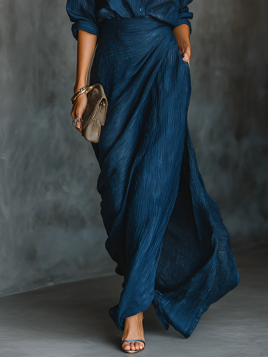 Sara™ || Elegant set with long skirt