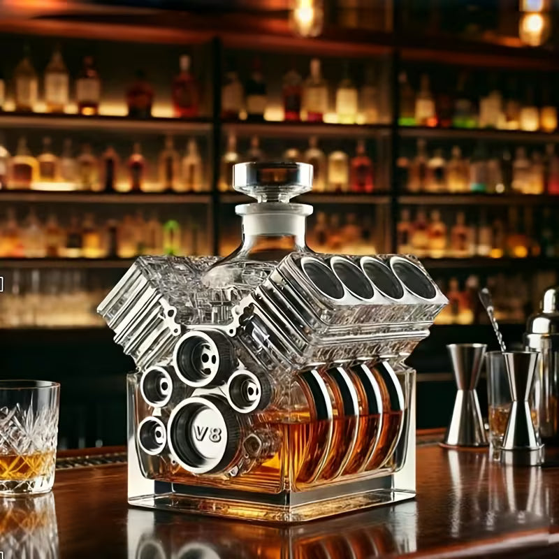 Whiskey Bottle - Motorcycle Edition