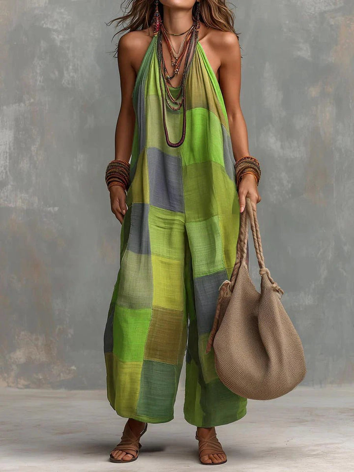 Bohemian Patchwork Jumpsuit™ – Freshness and Freedom with Unique Artistic Style