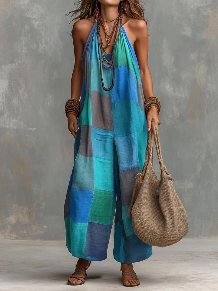 Bohemian Patchwork Jumpsuit™ – Freshness and Freedom with Unique Artistic Style