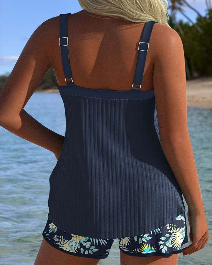 Solea | Short Striped Bikini