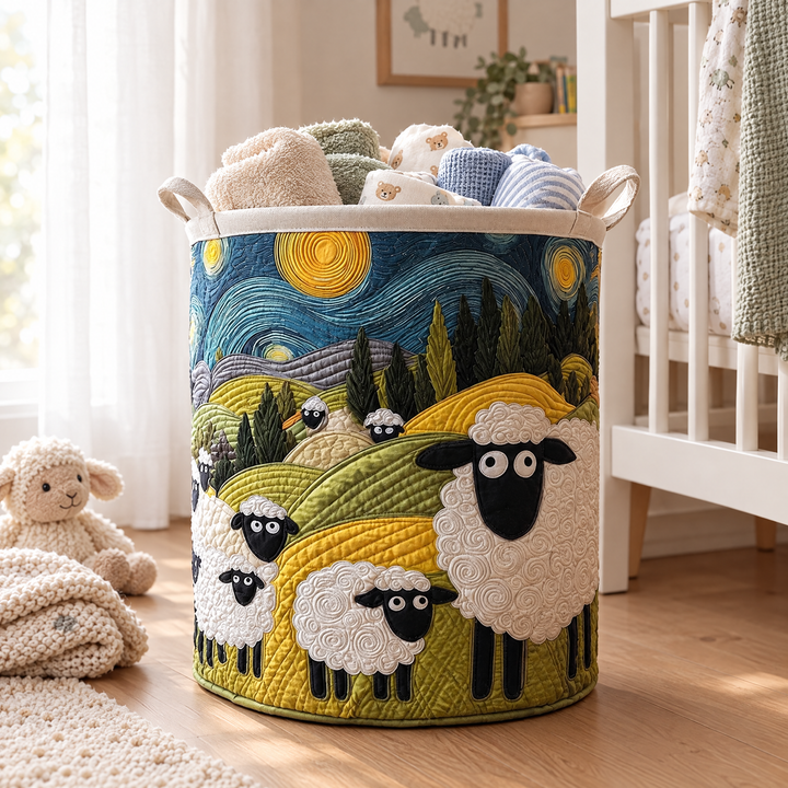 Lamb Meadow // Quilted Basket