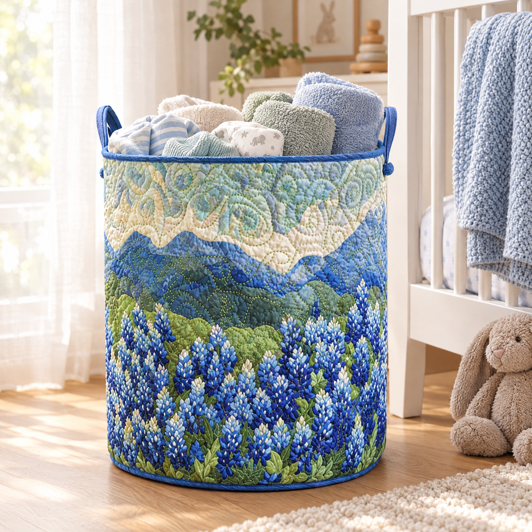 Texas Spring // Quilted Basket