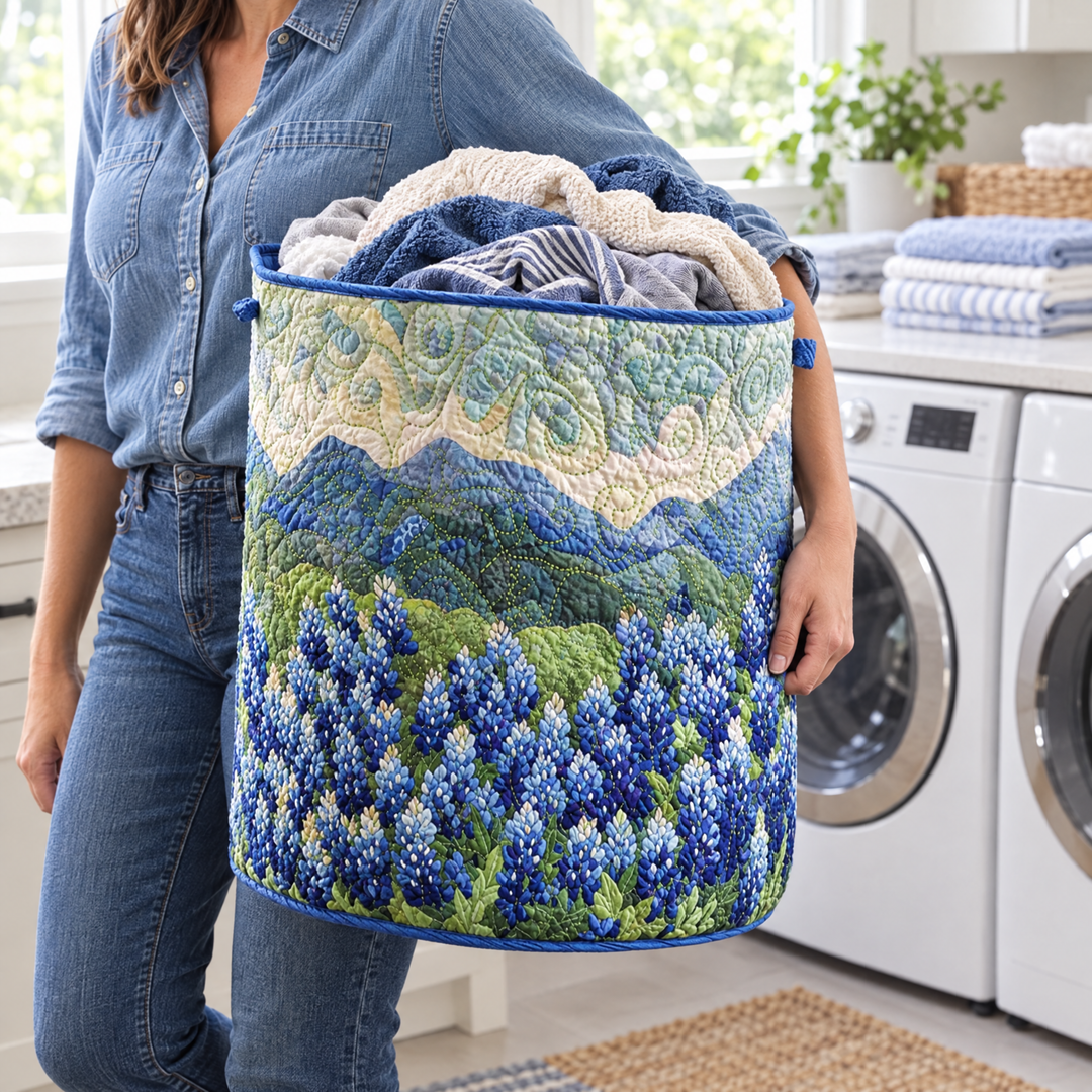 Texas Spring // Quilted Basket