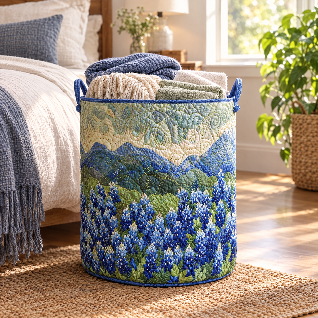 Texas Spring // Quilted Basket