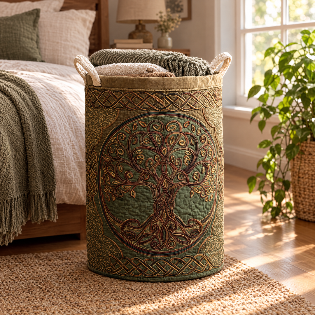 Golden Roots / Quilted Basket