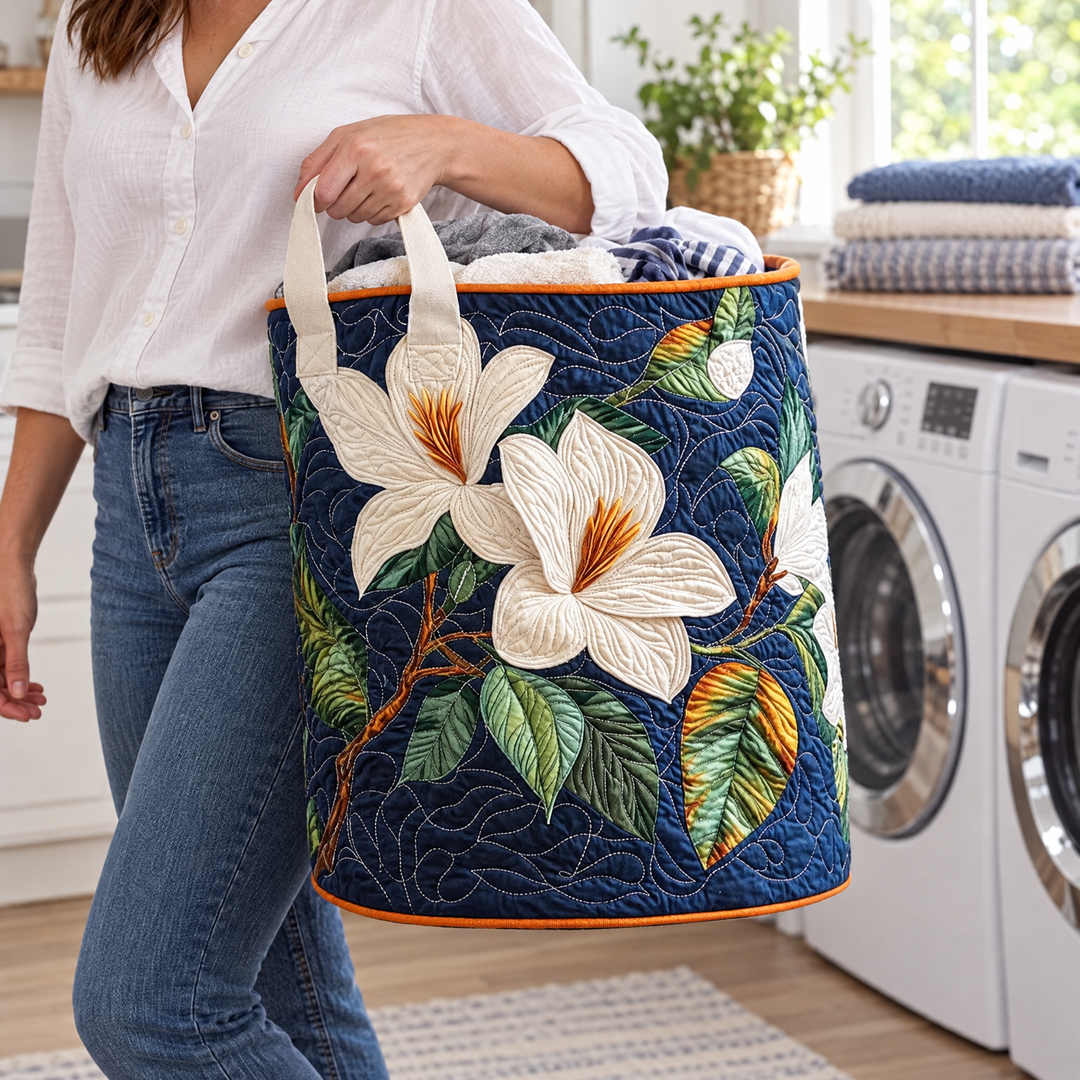 Soft Magnolia Quilted Basket │ B1G1