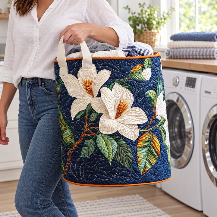 Soft Magnolia Quilted Basket │ B1G1