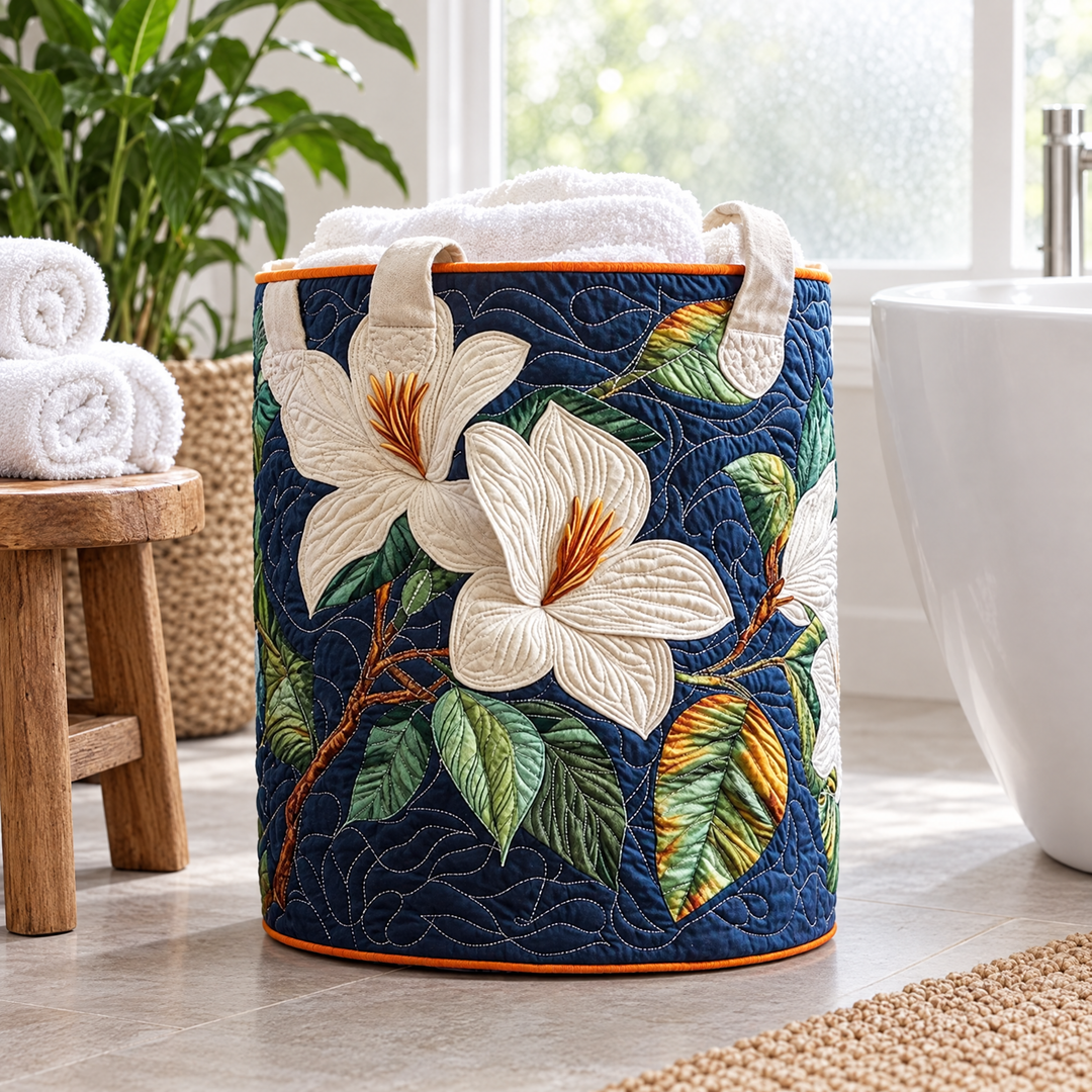Soft Magnolia Quilted Basket │ B1G1
