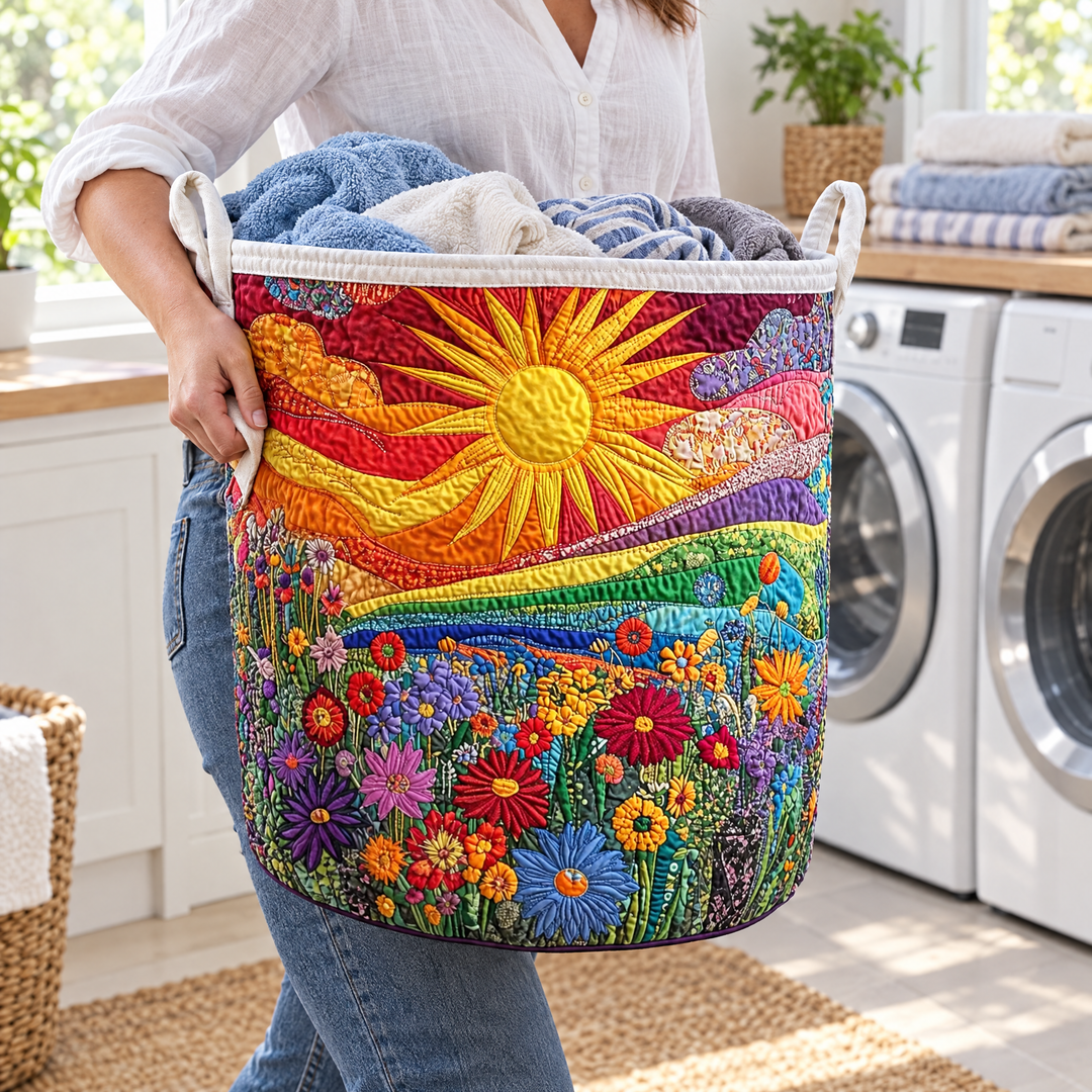 Sunny Indulgence // Quilted Basket